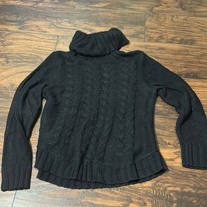 Sonoma cable knit turtle neck sweater